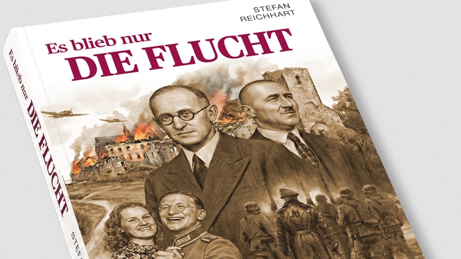 Buchtitel "Es blieb nur die Flucht"